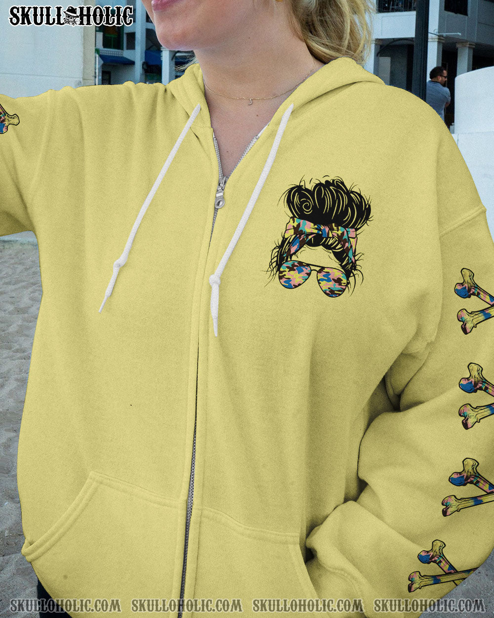 I’M A B DON’T TRY ME MESSY BUN ALL OVER PRINT – TLTR2402233