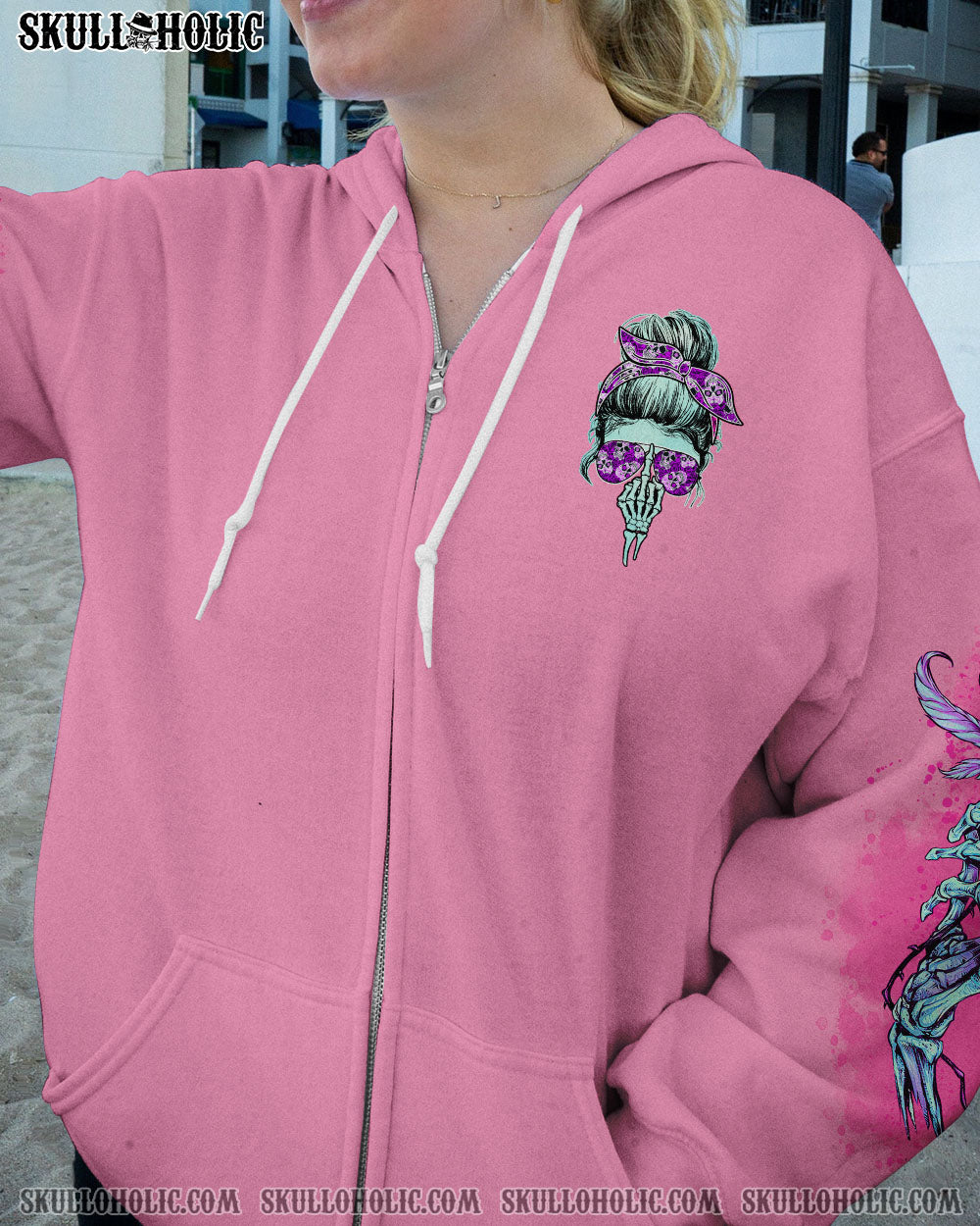 I’M A B DON’T TRY ME PURPLE ROSE ALL OVER PRINT – TLNO0102231