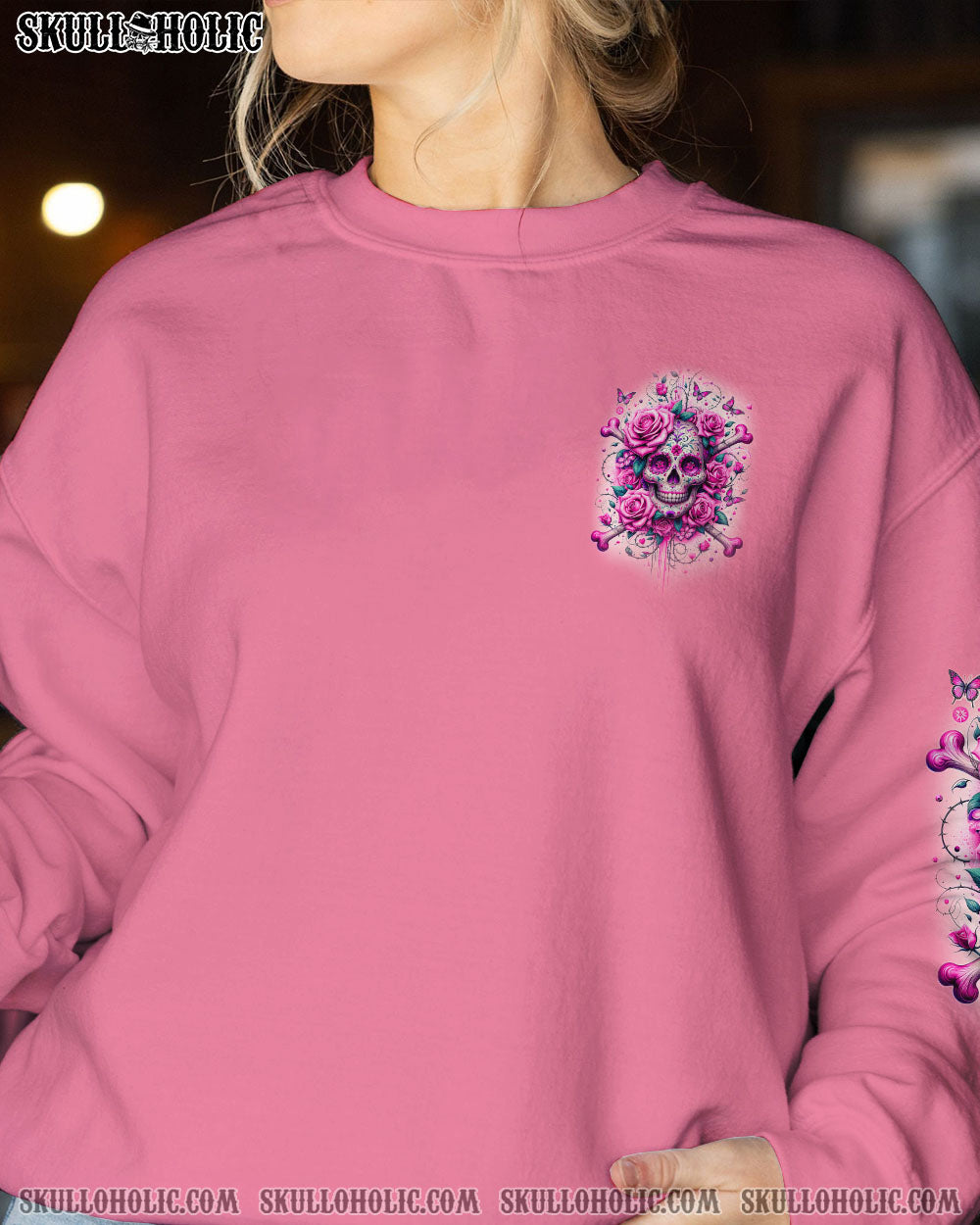 I’M A B DON’T TRY ME ROSE BONES SUGAR SKULL ALL OVER PRINT – TLNZ0211231