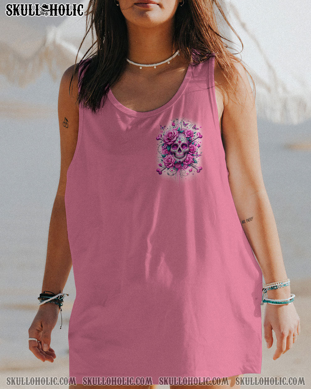 I’M A B DON’T TRY ME ROSE BONES SUGAR SKULL ALL OVER PRINT – TLNZ0211231