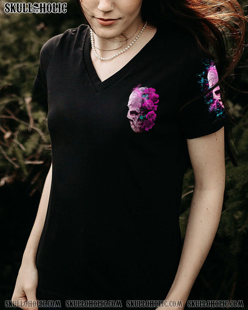 I’M A B DON’T TRY ME SKULL ROSE ALL OVER PRINT – TLTR0803231