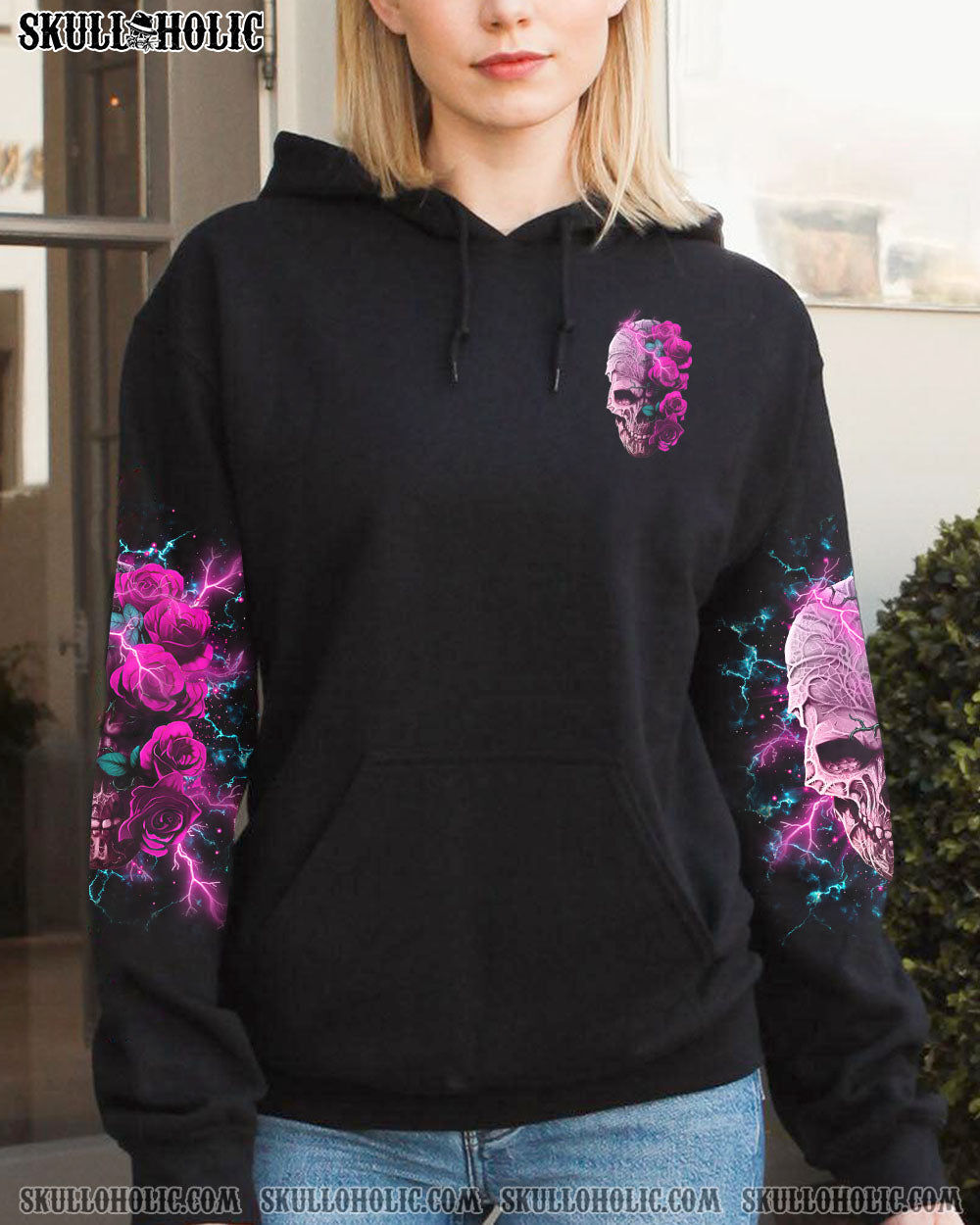 I’M A B DON’T TRY ME SKULL ROSE ALL OVER PRINT – TLTR0803231