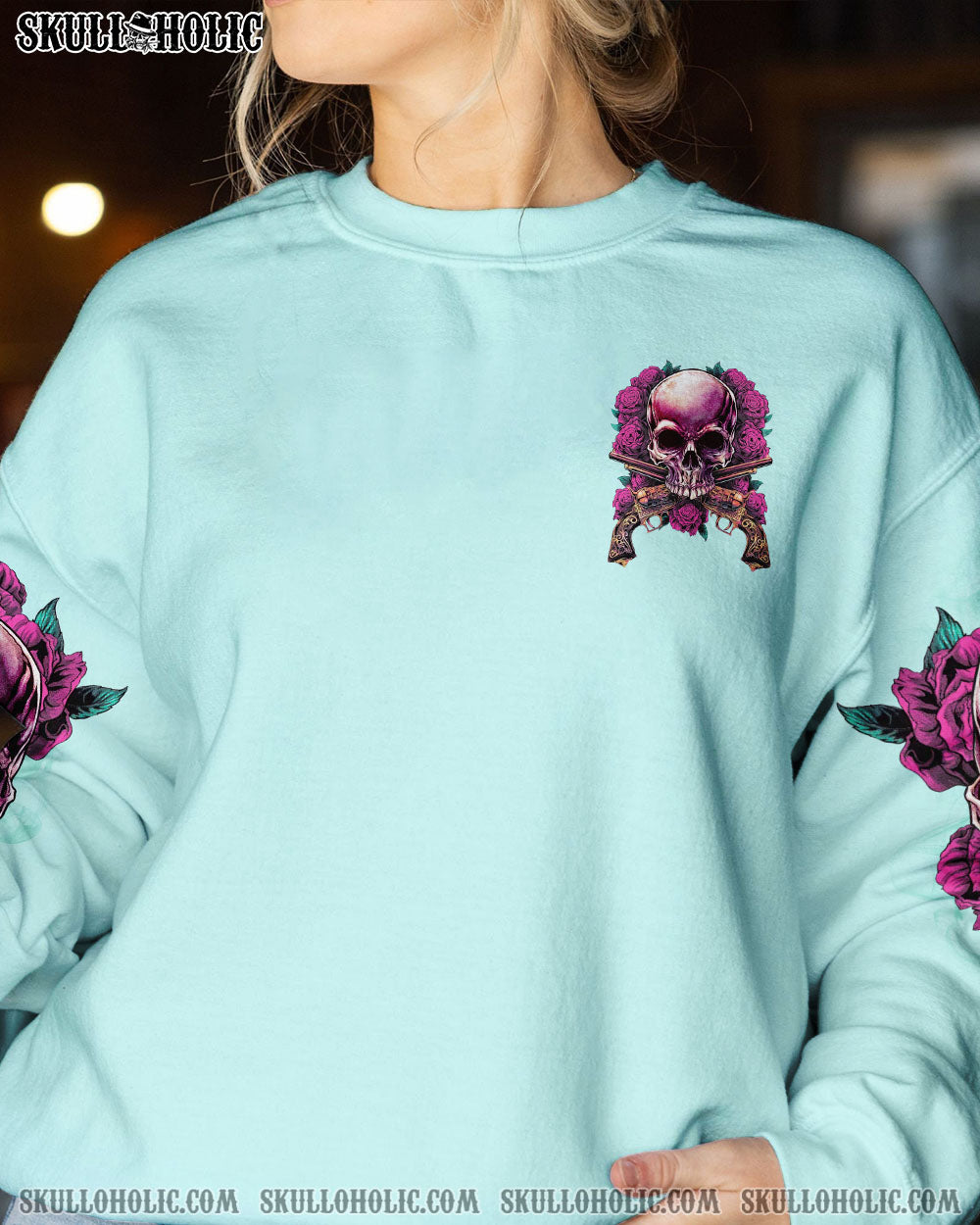 I’M A B DON’T TRY ME SKULL ROSES G ALL OVER PRINT – TLTR0603234