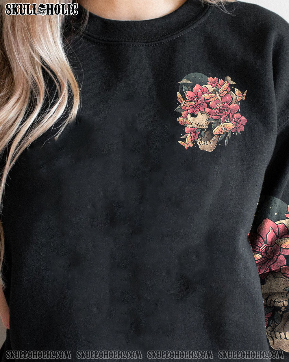 I’M A B FLOWER SKULL ALL OVER PRINT – TLTW2812221