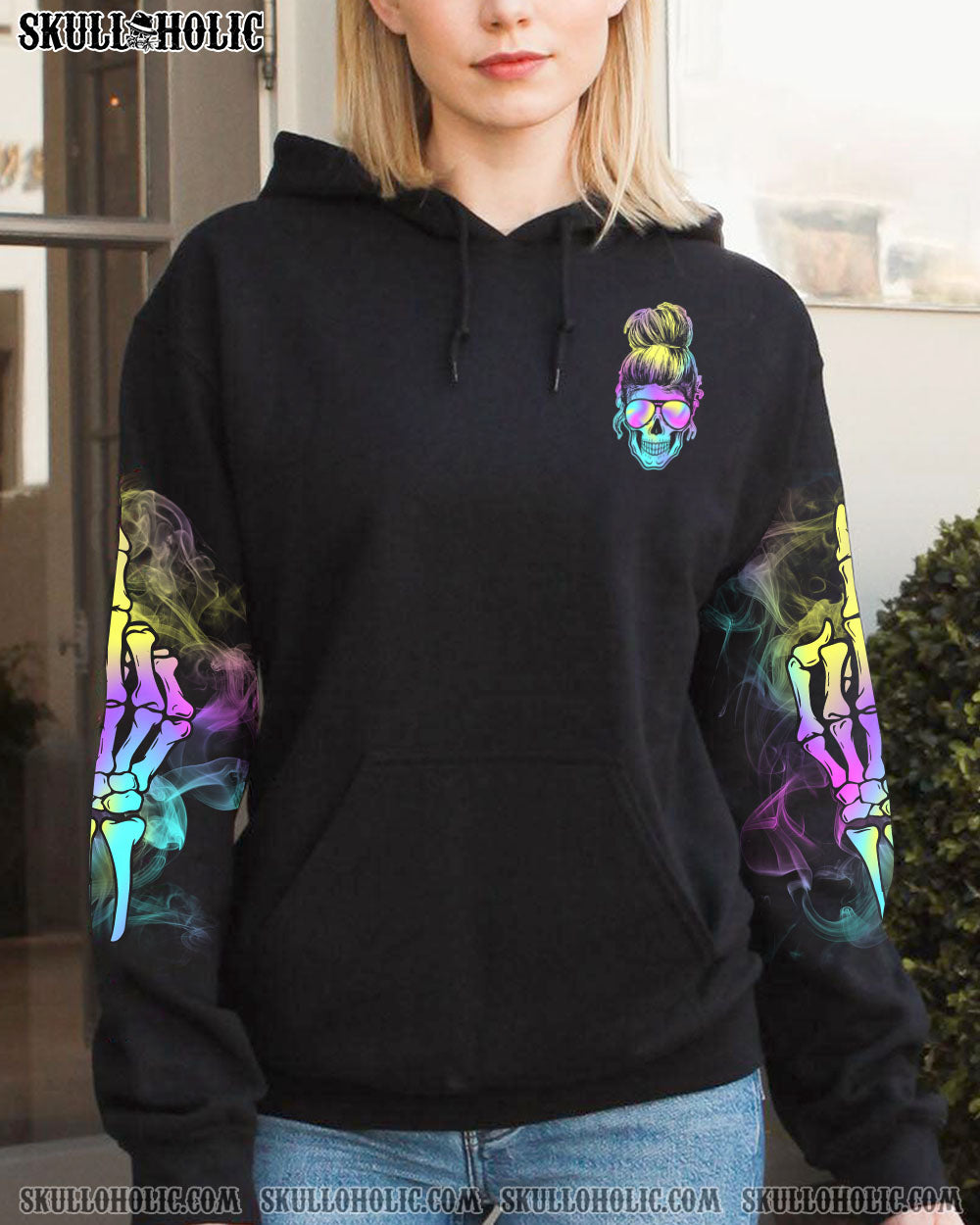 I’M A B HOLOGRAM MESSY BUN ALL OVER PRINT – TLTR1512221