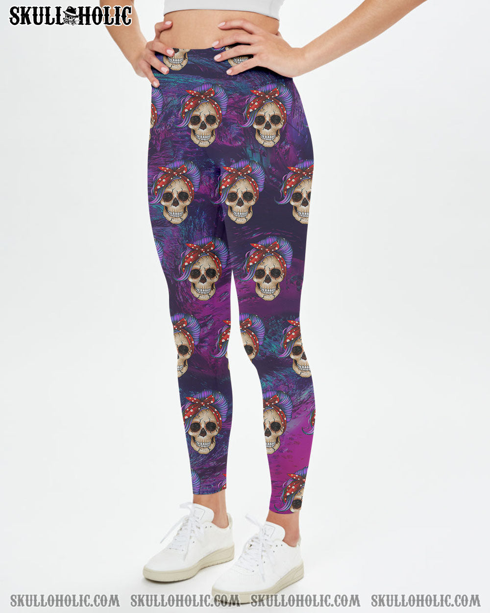 I’M A B PURPLE MESSY BUN ALL OVER PRINT – TLTR1212223