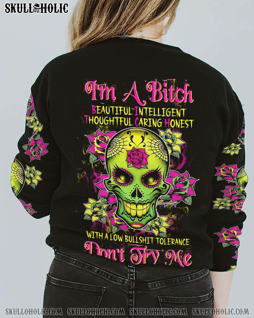 I’M A B SUGAR SKULL ALL OVER PRINT – TLTW1212224