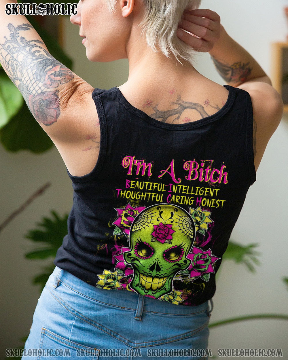 I’M A B SUGAR SKULL ALL OVER PRINT – TLTW1212224