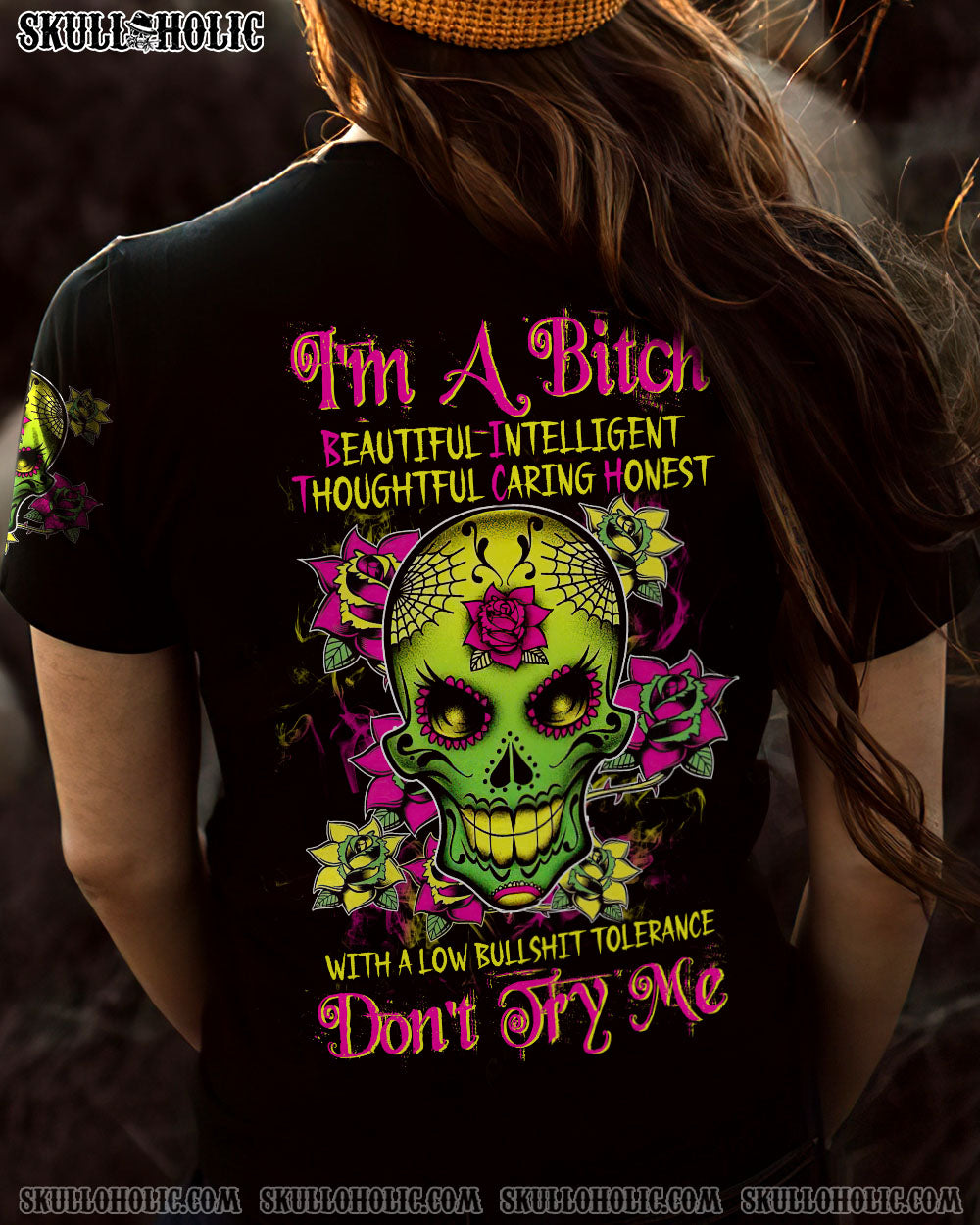 I’M A B SUGAR SKULL ALL OVER PRINT – TLTW1212224