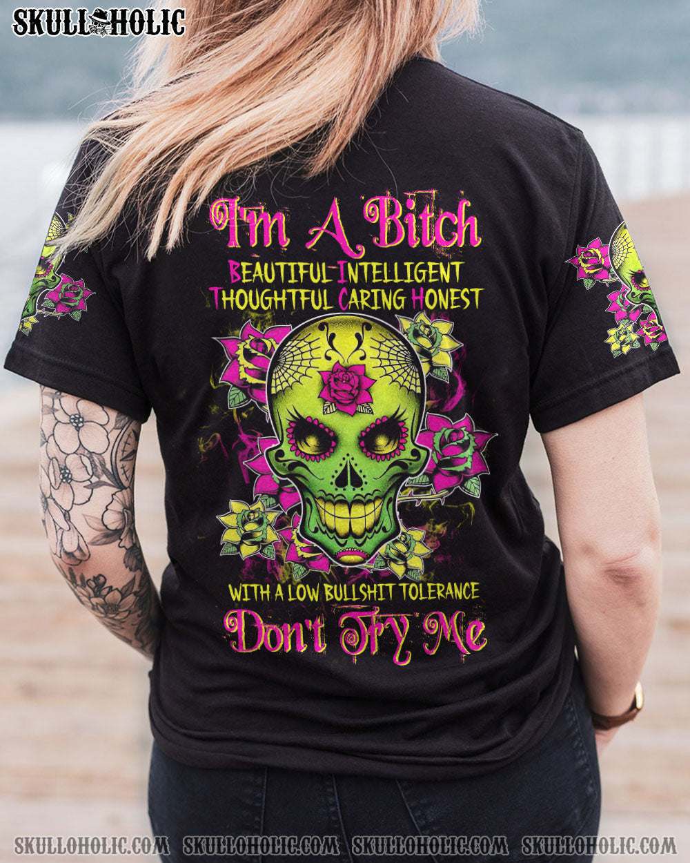 I’M A B SUGAR SKULL ALL OVER PRINT – TLTW1212224