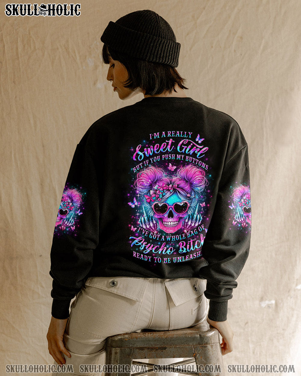 I’M A REALLY SWEET GIRL ALL OVER PRINT – YHLT1604242