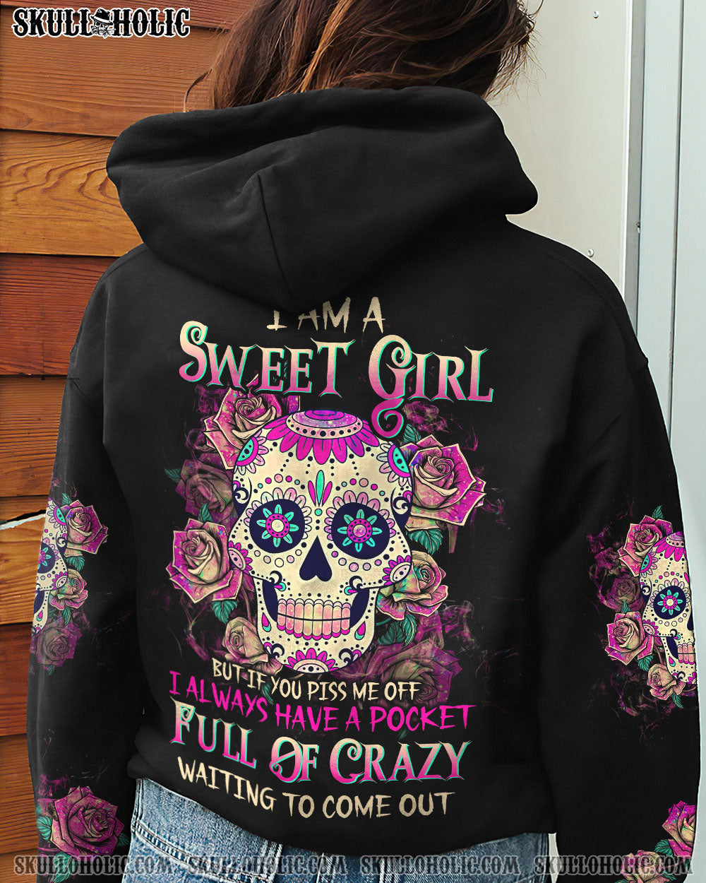 I’M A SWEET GIRL GALAXY SUGAR SKULL ALL OVER PRINT – TLTW2112221