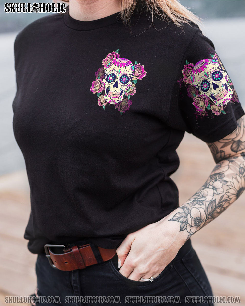 I’M A SWEET GIRL GALAXY SUGAR SKULL ALL OVER PRINT – TLTW2112221