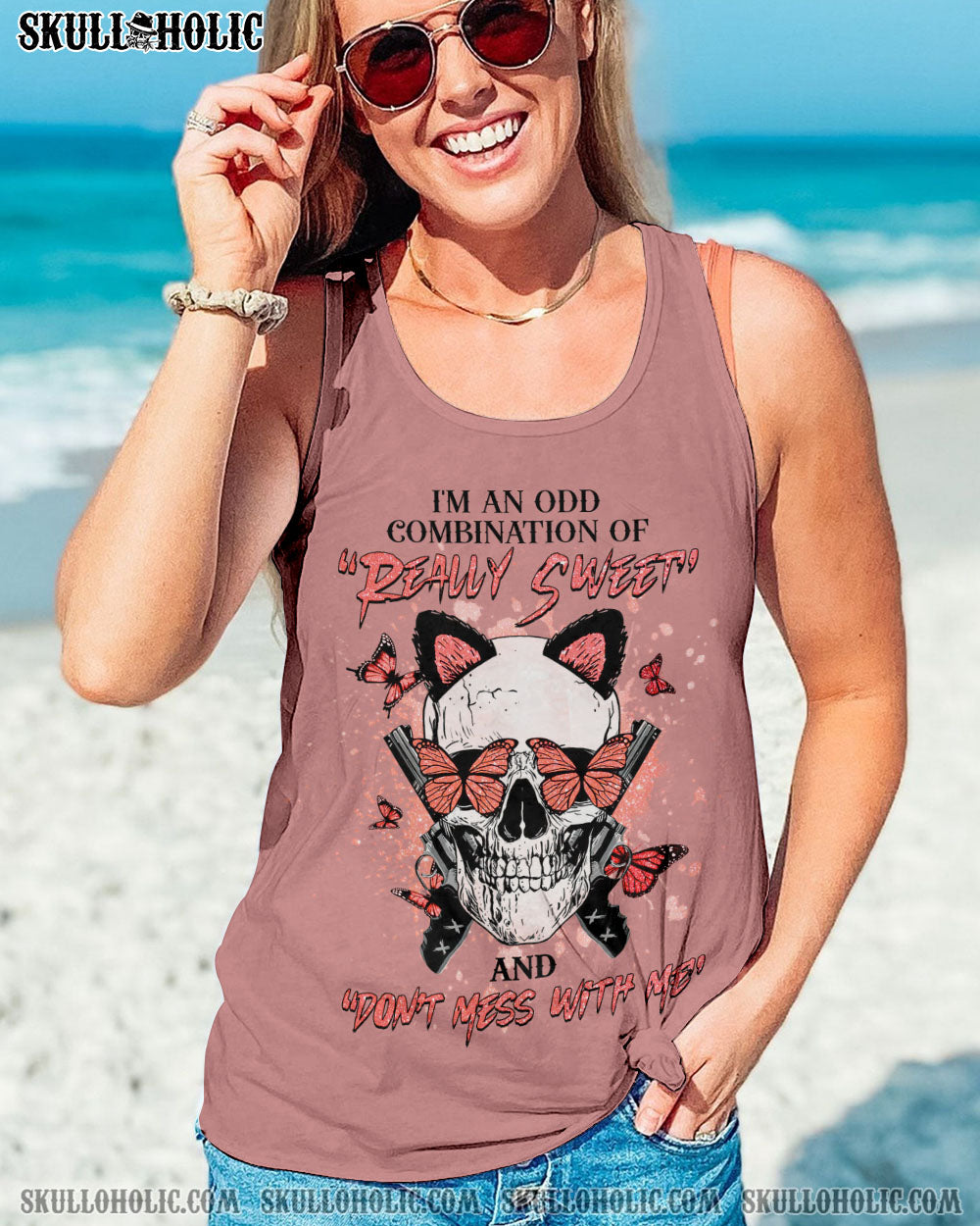 I’M AN ODD COMBINATION SKULL ALL OVER PRINT – YHHG1212224