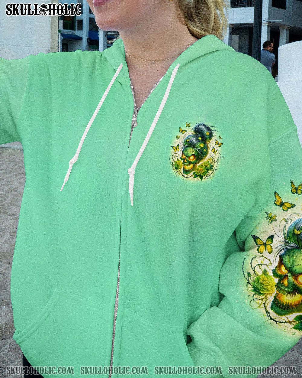 I’M AN OLD WOMAN MESSY BUN SKULL ALL OVER PRINT – TLTR2706243