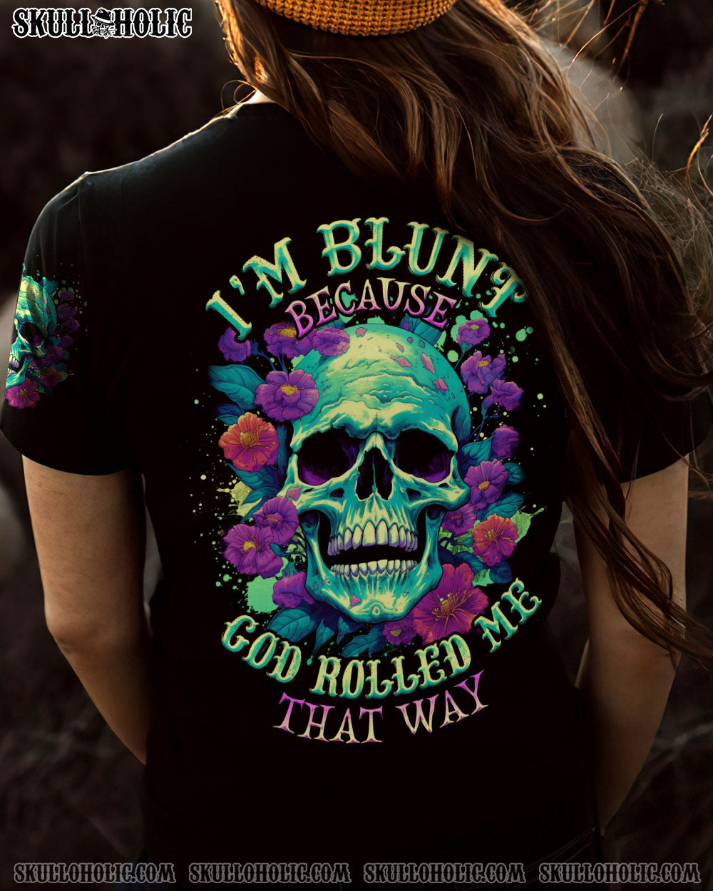 I’M BLUNT BECAUSE GOD ROLLED ME ALL OVER PRINT – TLNO0607231