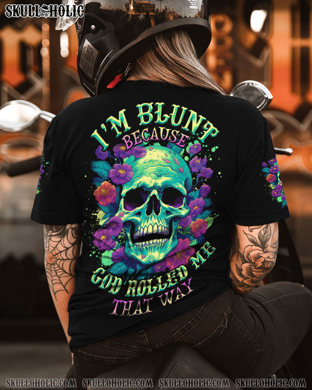 I’M BLUNT BECAUSE GOD ROLLED ME ALL OVER PRINT – TLNO0607231