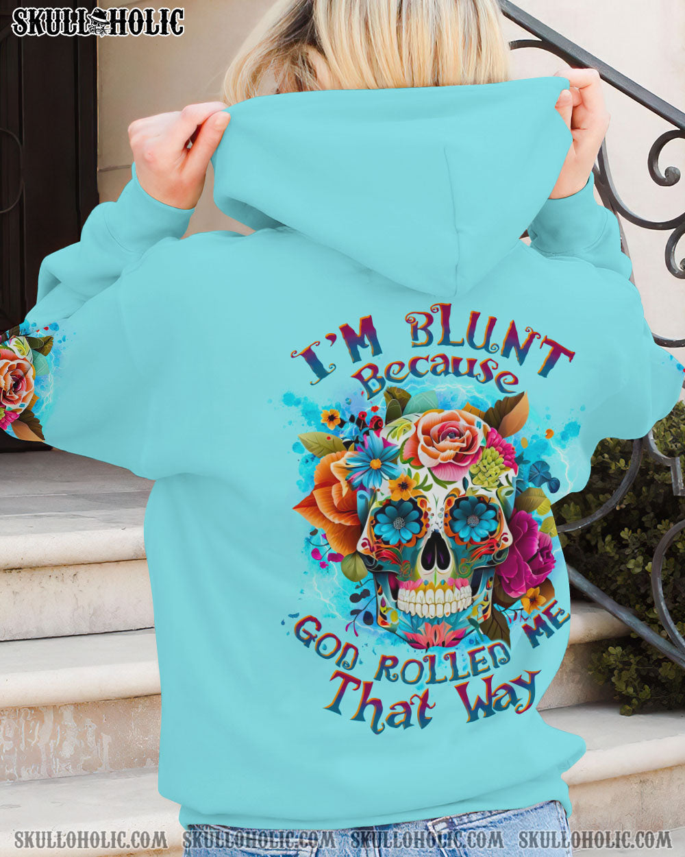 I’M BLUNT BECAUSE GOD ROLLED ME ALL OVER PRINT – TLTW0609235
