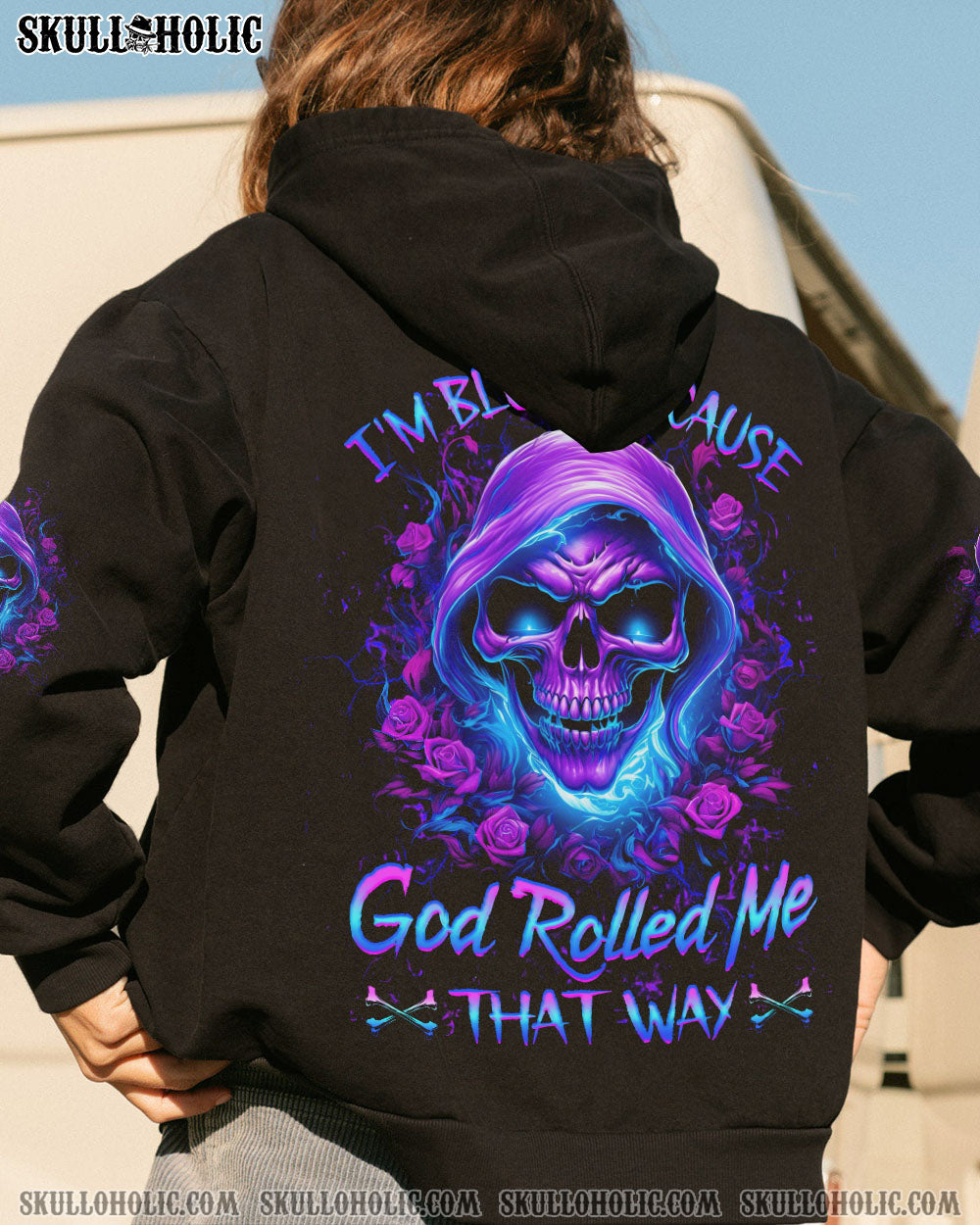 I’M BLUNT BECAUSE GOD ROLLED ME ALL OVER PRINT – YHHG2607234