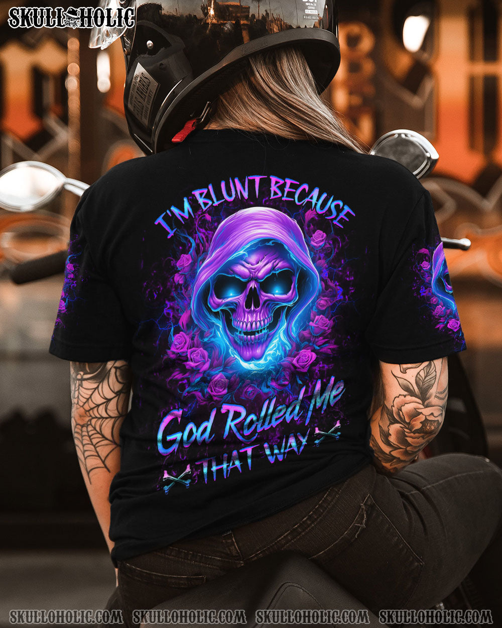 I’M BLUNT BECAUSE GOD ROLLED ME ALL OVER PRINT – YHHG2607234