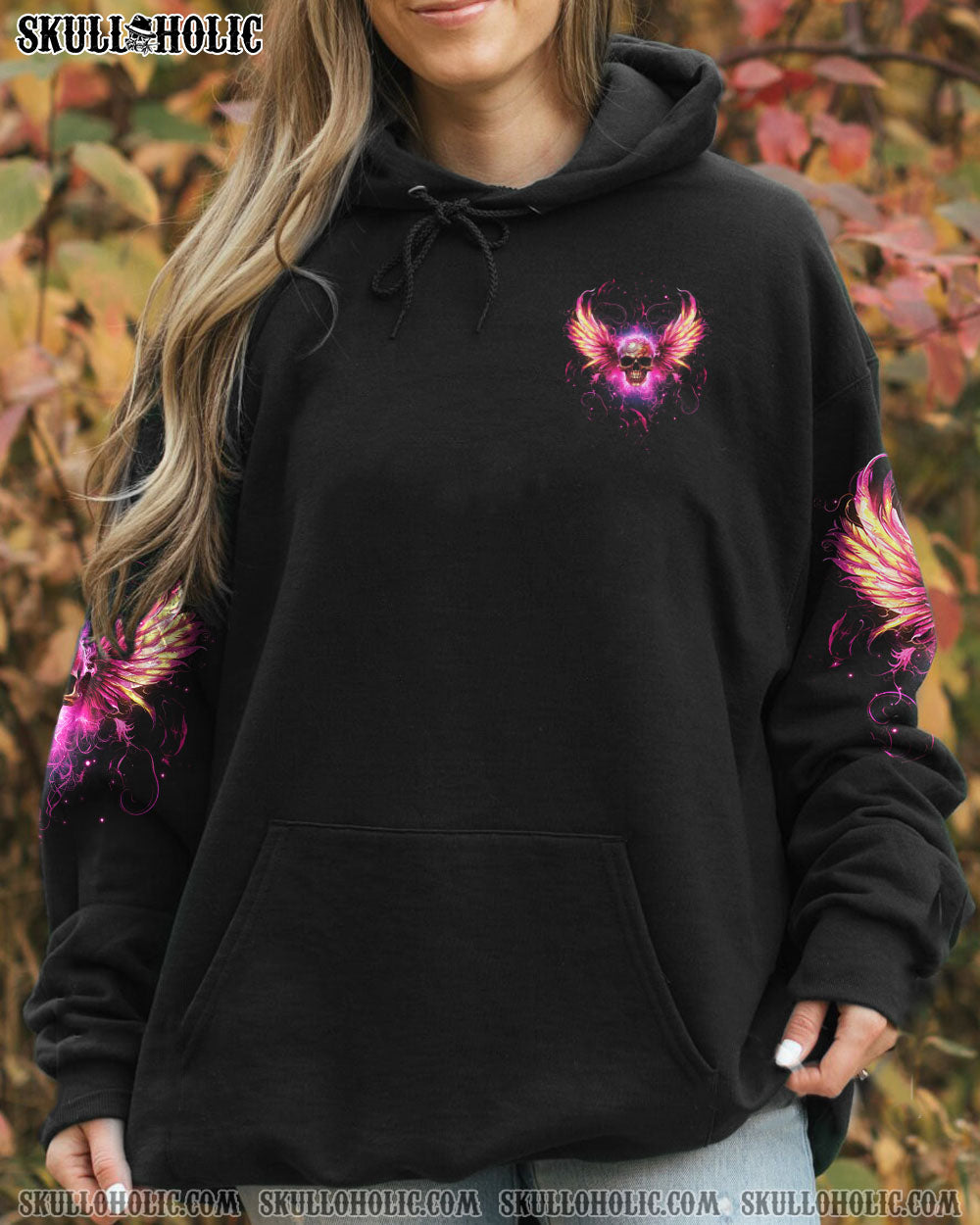 I’M BLUNT BECAUSE GOD ROLLED ME SKULL WINGS ALL OVER PRINT – TLTW0410232