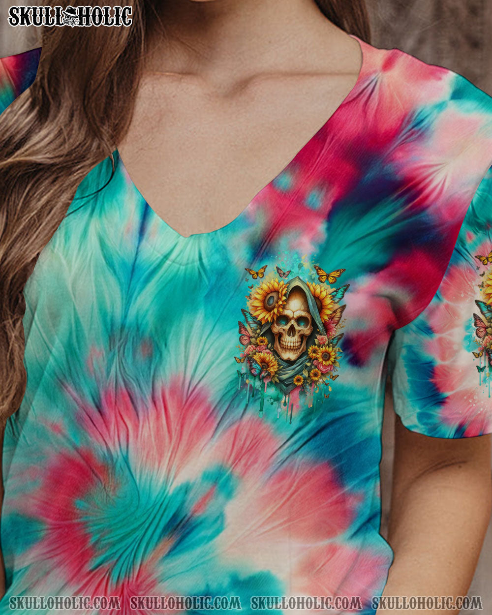 I’M BLUNT BECAUSE GOD ROLLED ME TIE DYE ALL OVER PRINT – TLNO2501242