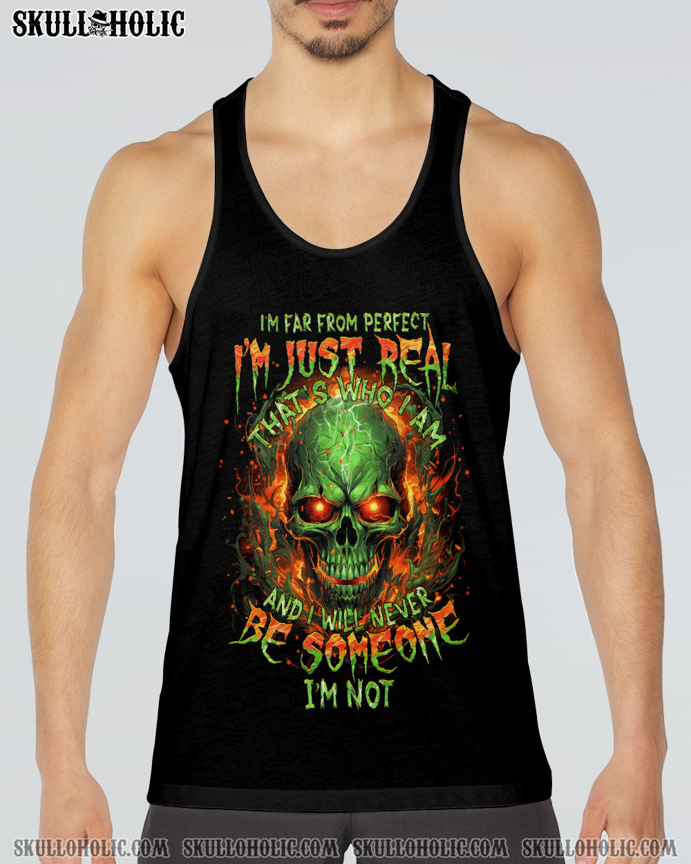 I’M FAR FROM PERFECT I’M JUST REAL ALL OVER PRINT – TYTM3005244