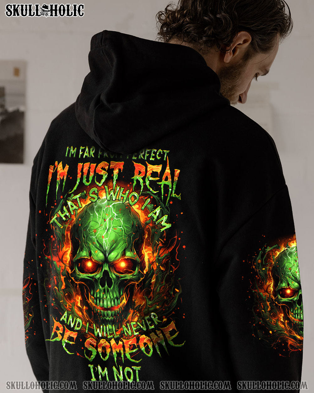 I’M FAR FROM PERFECT I’M JUST REAL ALL OVER PRINT – TYTM3005244