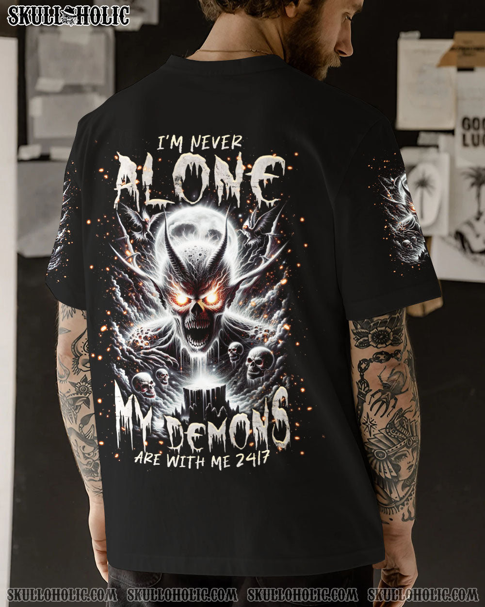 I’M NEVER ALONE DEMON ALL OVER PRINT – TLNT3110231