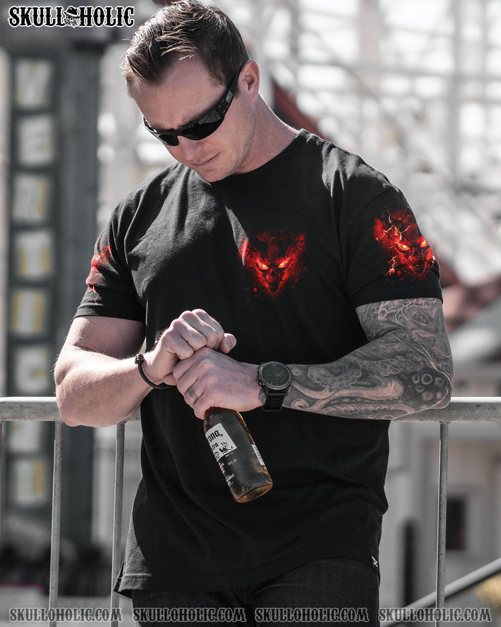 I’M NEVER ALONE DEMON SKULL ALL OVER PRINT – TLNZ0204244