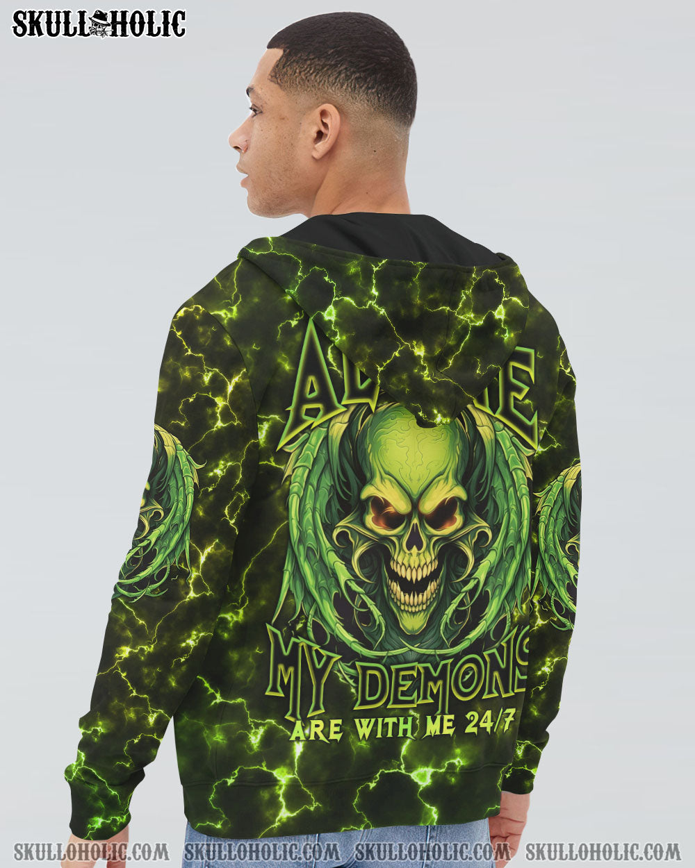 I’M NEVER ALONE MAD SKULL WINGS ALL OVER PRINT – TLNO1406233