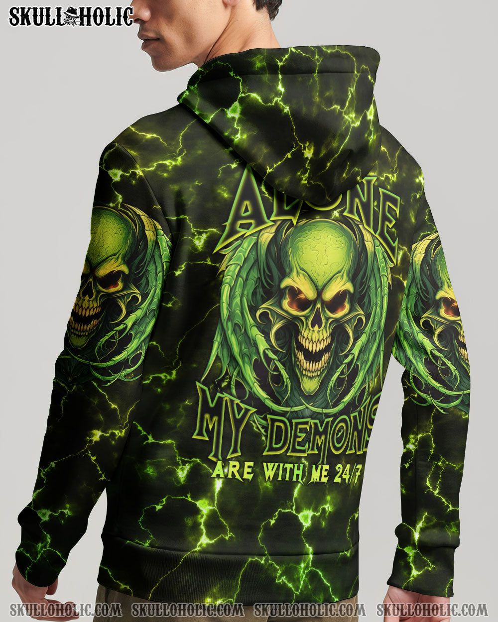 I’M NEVER ALONE MAD SKULL WINGS ALL OVER PRINT – TLNO1406233