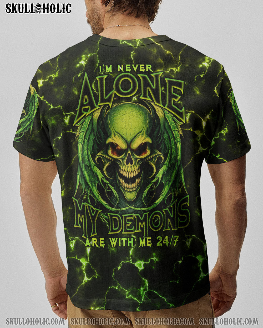 I’M NEVER ALONE MAD SKULL WINGS ALL OVER PRINT – TLNO1406233