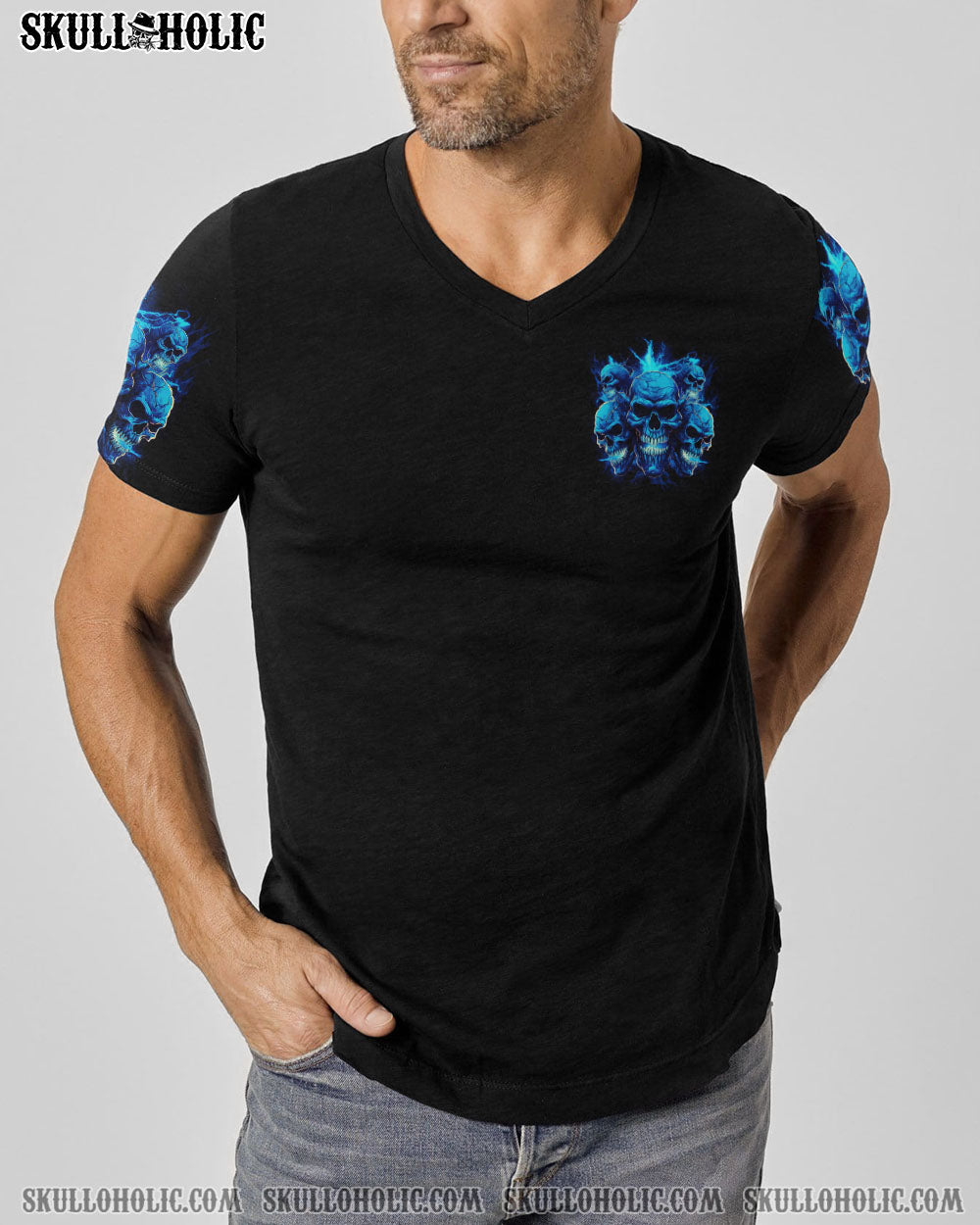 I’M NEVER ALONE MADLY SKULL ALL OVER PRINT – TLNO1206234