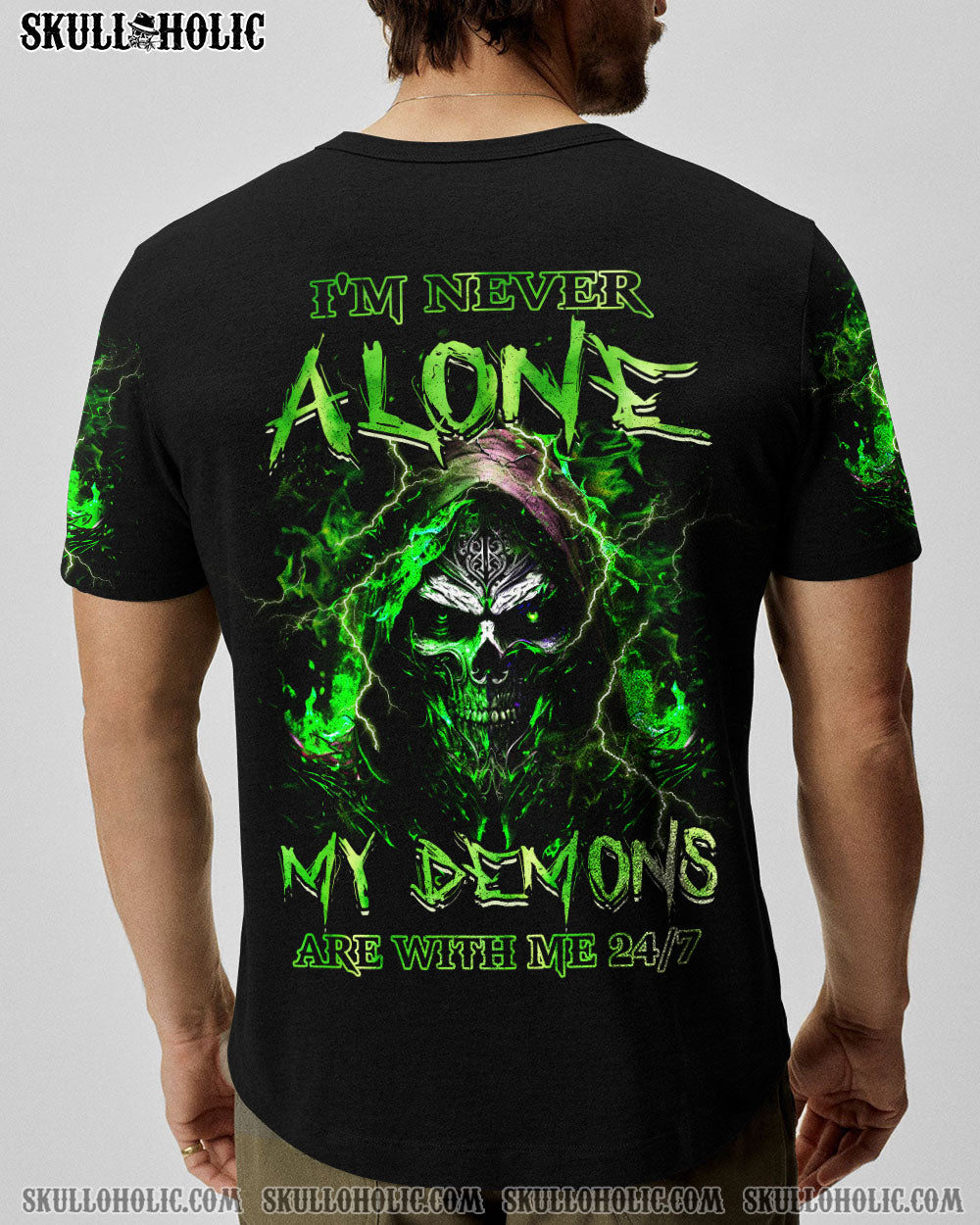 I’M NEVER ALONE MY DEMONS ARE WITH ME 24/7 ALL OVER PRINT – YHHN2802231