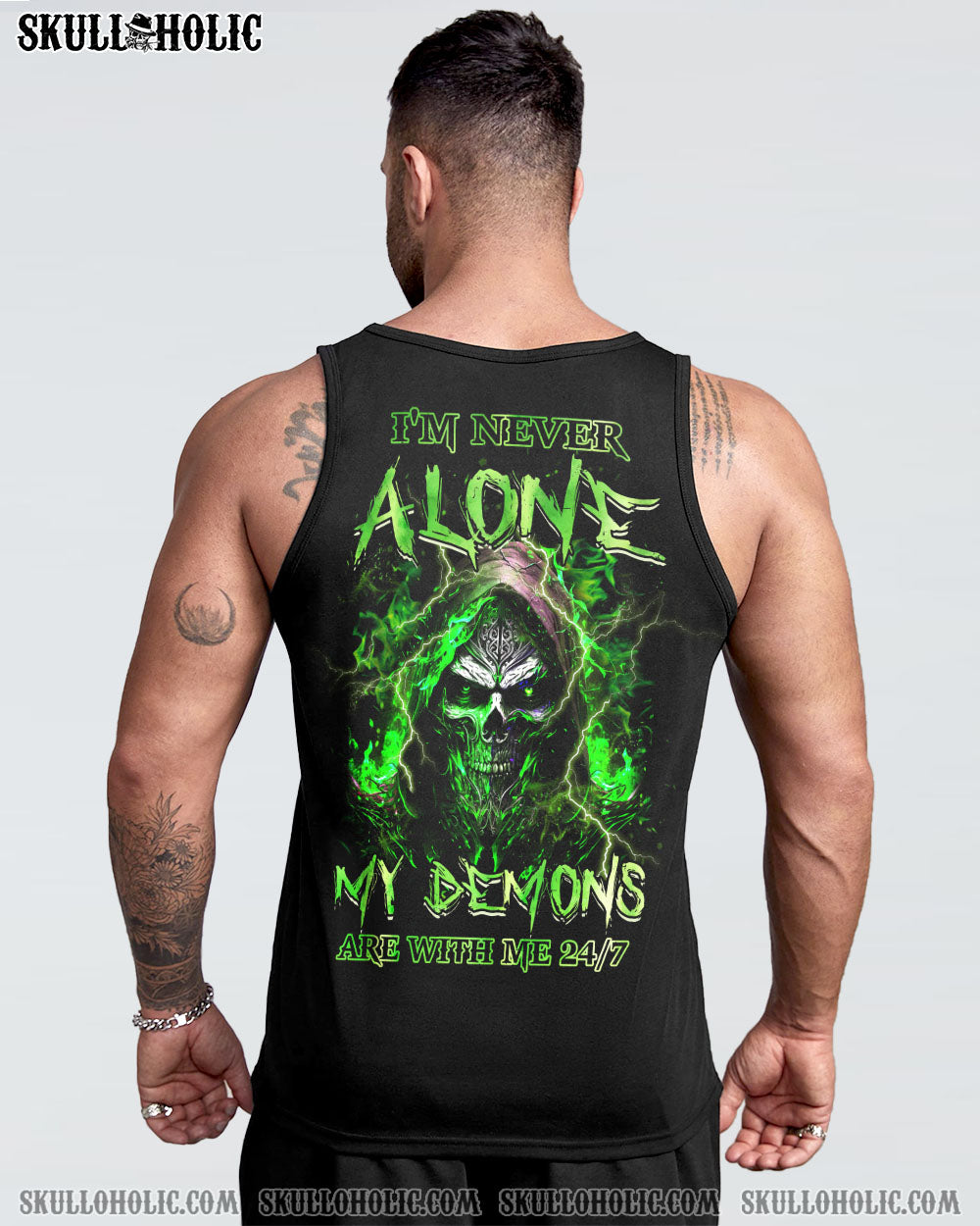 I’M NEVER ALONE MY DEMONS ARE WITH ME 24/7 ALL OVER PRINT – YHHN2802231