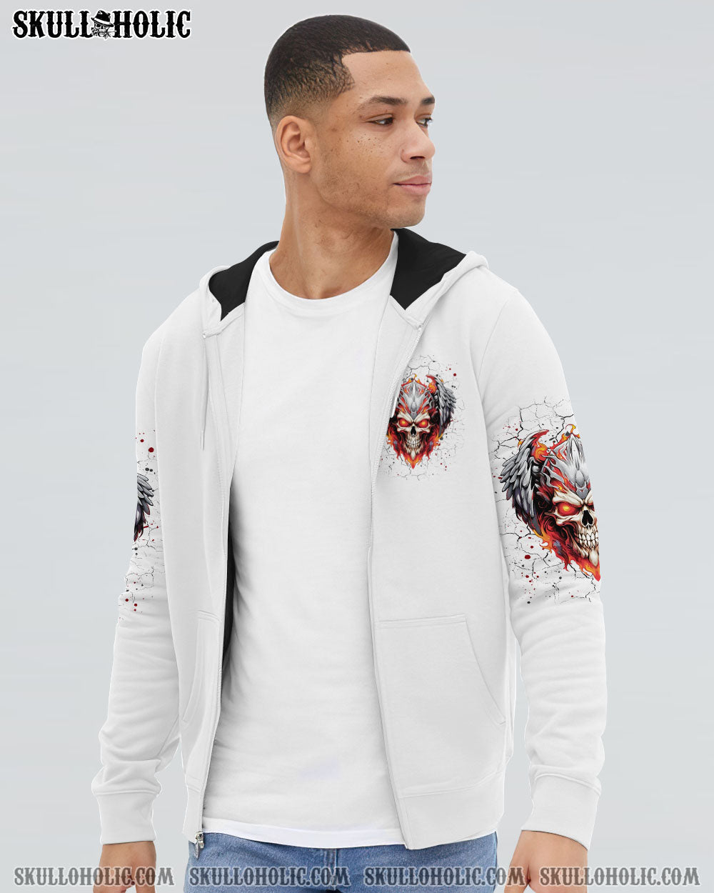 I’M NEVER ALONE SKULL DEMON ALL OVER PRINT – TLPQ2407244