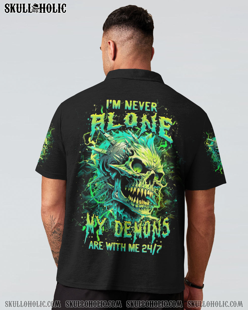 I’M NEVER ALONE SKULL DEMON ALL OVER PRINT – YHHN1204243