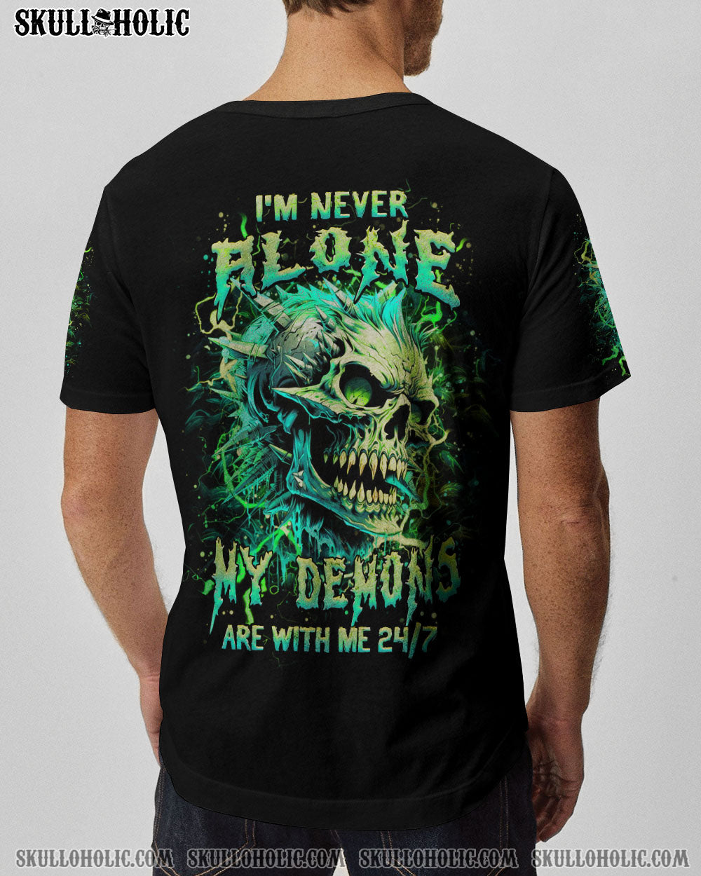 I’M NEVER ALONE SKULL DEMON ALL OVER PRINT – YHHN1204243