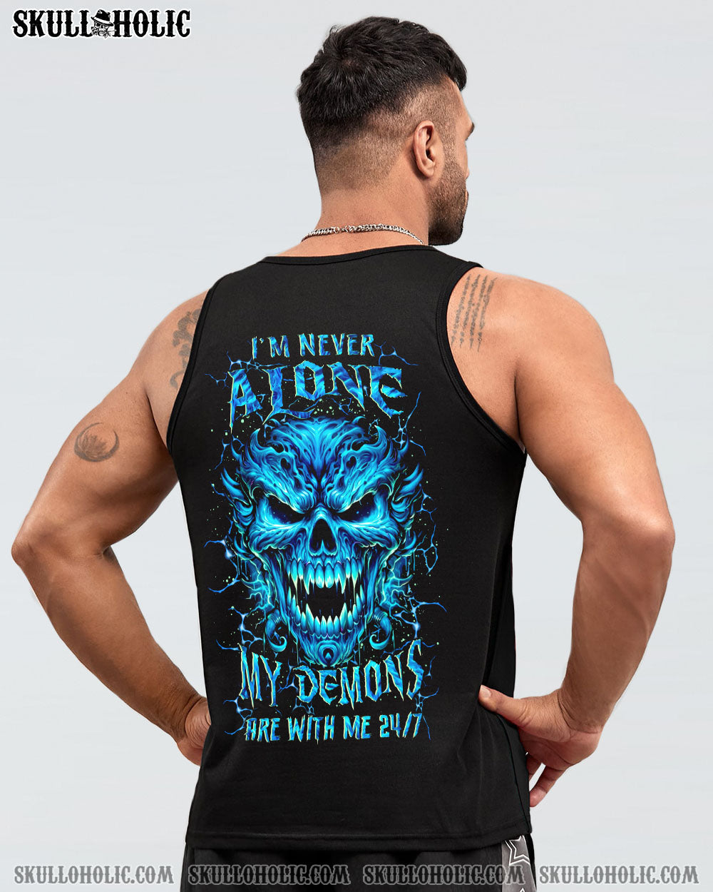 I’M NEVER ALONE SKULL DEMON ALL OVER PRINT – YHLN0405241