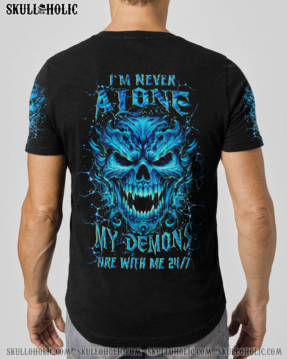 I’M NEVER ALONE SKULL DEMON ALL OVER PRINT – YHLN0405241