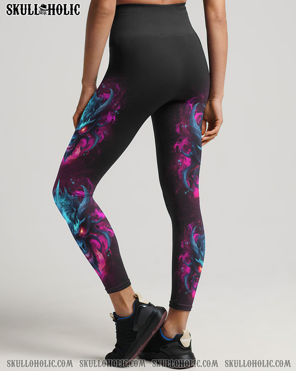 I’M NEVER ALONE SKULL DEMON ALL OVER PRINT – YHLN0609233