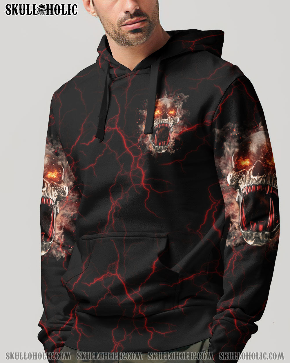 I’M NEVER ALONE SKULL DEMON ALL OVER PRINT – YHLN1406233