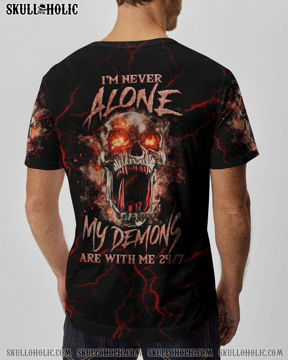 I’M NEVER ALONE SKULL DEMON ALL OVER PRINT – YHLN1406233