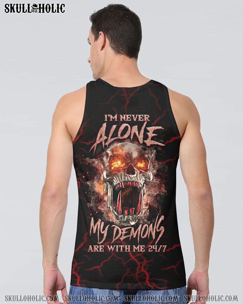 I’M NEVER ALONE SKULL DEMON ALL OVER PRINT – YHLN1406233