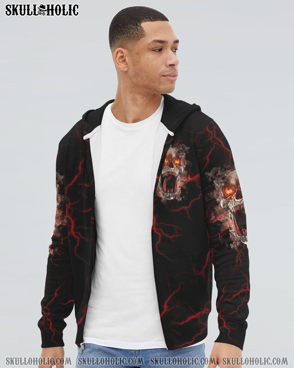 I’M NEVER ALONE SKULL DEMON ALL OVER PRINT – YHLN1406233