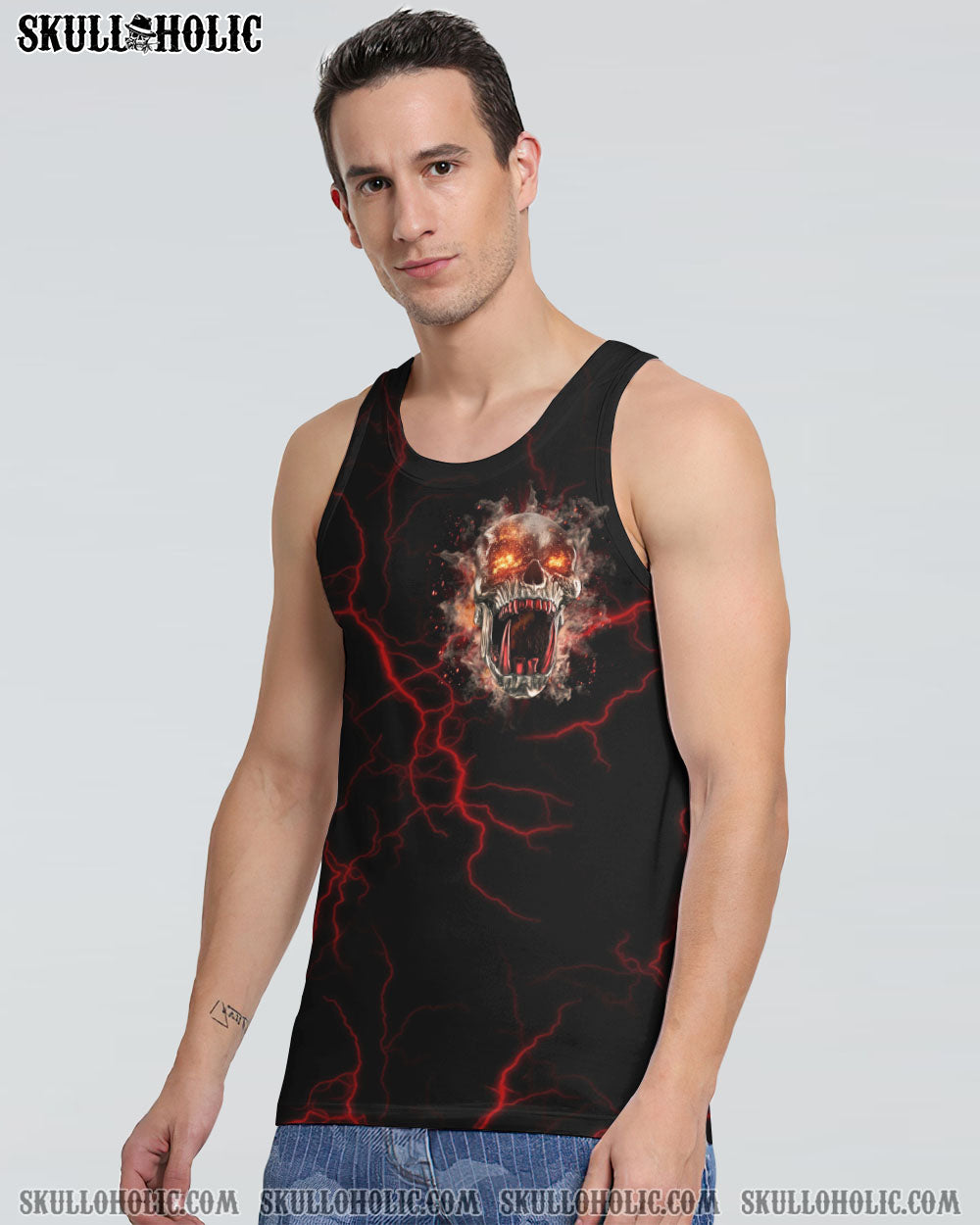 I’M NEVER ALONE SKULL DEMON ALL OVER PRINT – YHLN1406233