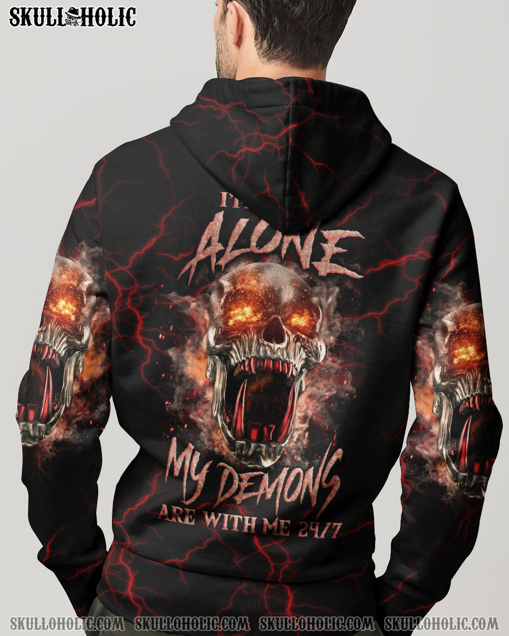 I’M NEVER ALONE SKULL DEMON ALL OVER PRINT – YHLN1406233