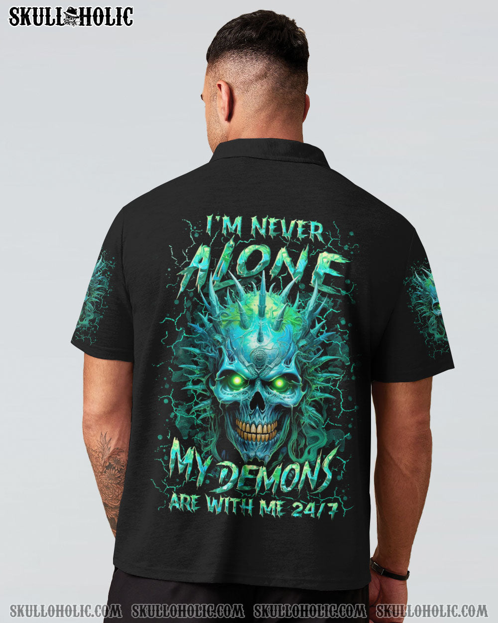 I’M NEVER ALONE SKULL DEMON ALL OVER PRINT – YHLN1504242