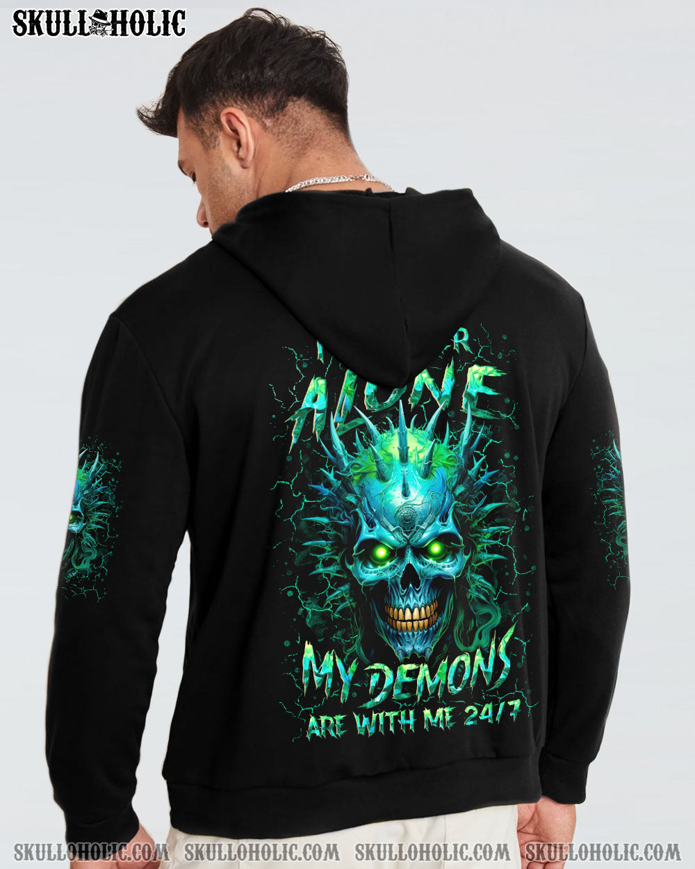 I’M NEVER ALONE SKULL DEMON ALL OVER PRINT – YHLN1504242